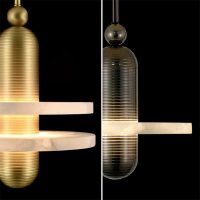gold or black color small pendant lights