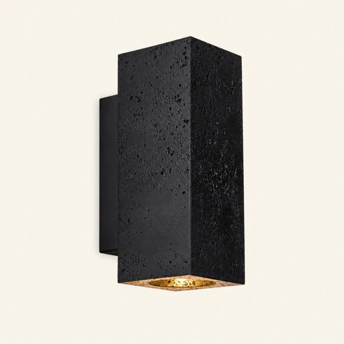 modern black wall sconce W8-008
