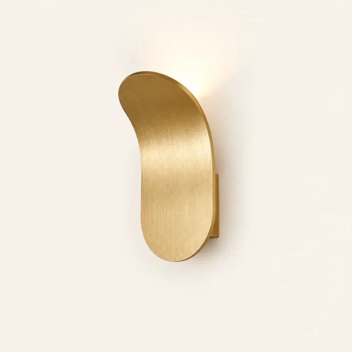 modern gold wall sconce W8-010