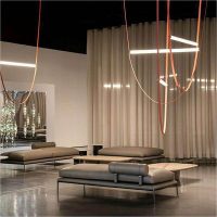 Minimalist dining room chandelier 01