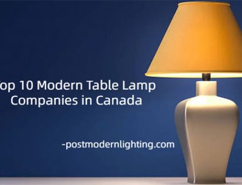 Top 10 Modern Table Lamp Companies in Canada