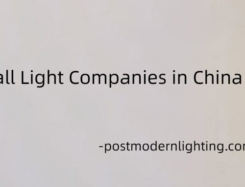 Top 10 Wall Light Companies in China