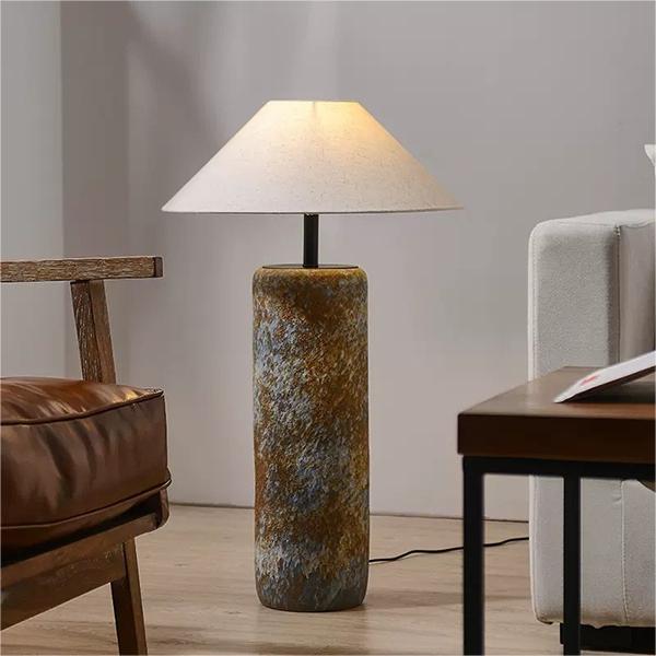 Ceramic floor lamp