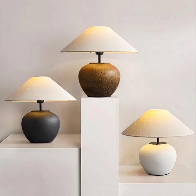 brown ceramic lamp 02