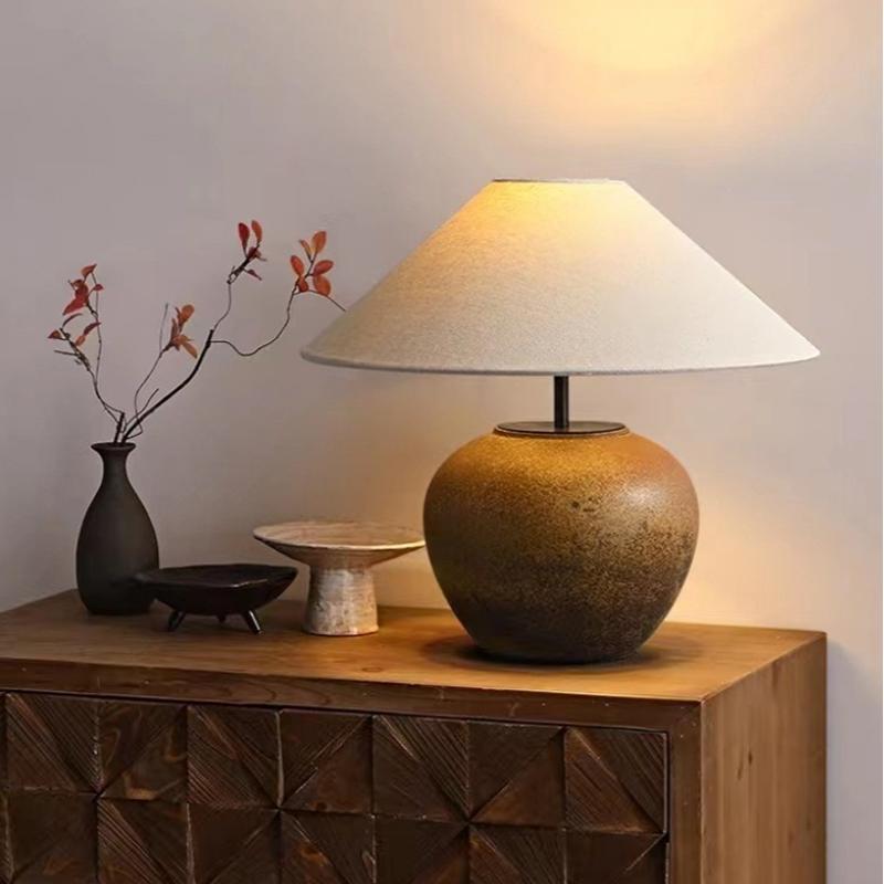 brown ceramic lamp 04