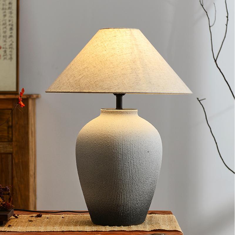 grey ceramic table lamp 02