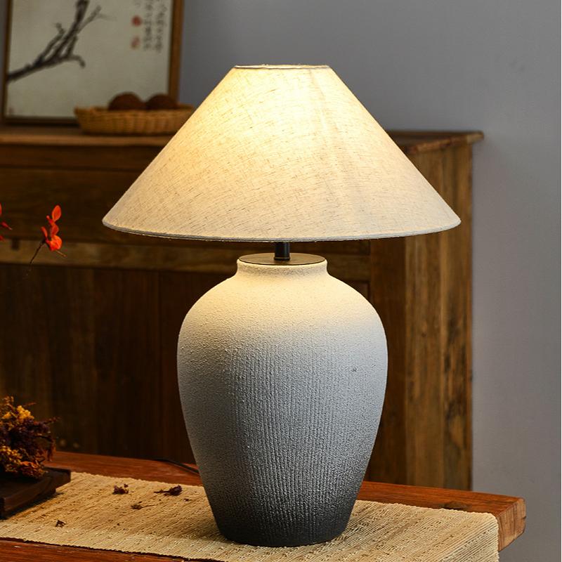 grey ceramic table lamp 03