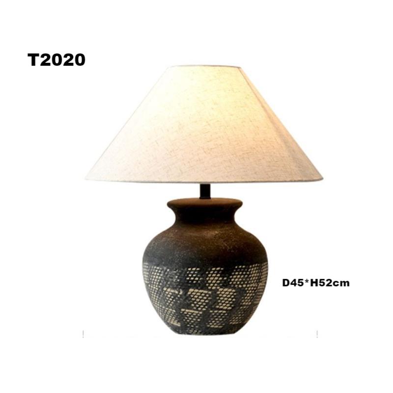 rustic ceramic table lamp 06