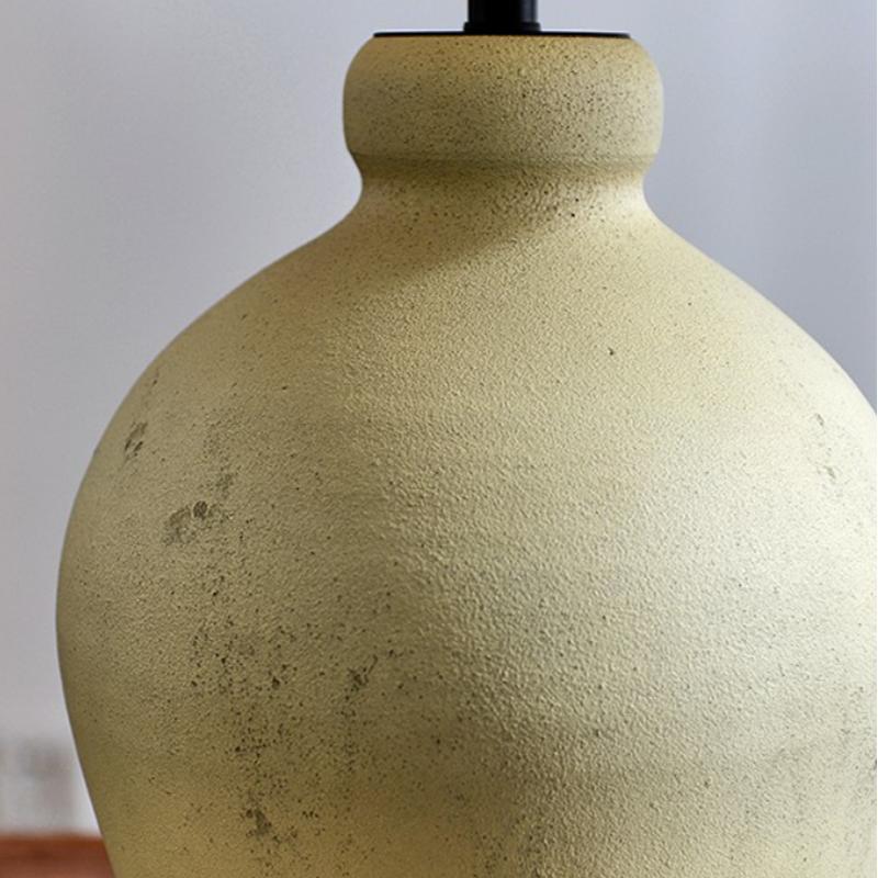 yellow ceramic lamp 06