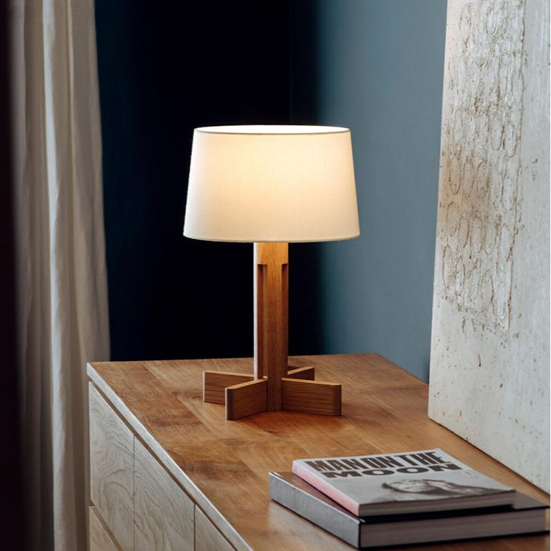 Wood table lamp 03