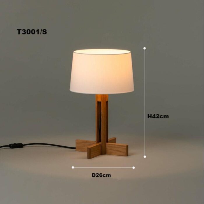 Wood table lamp 04