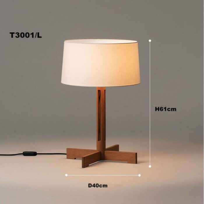 Wood table lamp 05