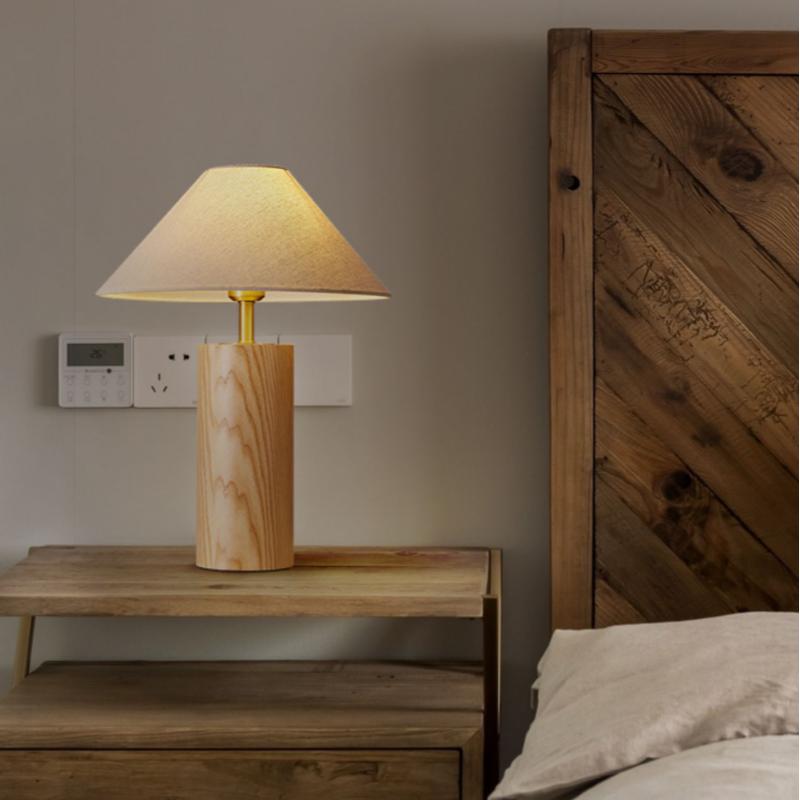 chunky wooden table lamps 02