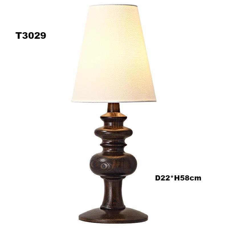 large wooden table lamp 02