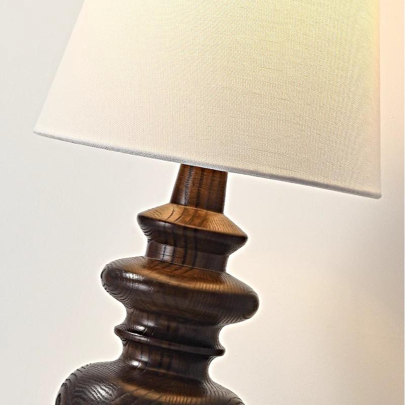 large wooden table lamp 04