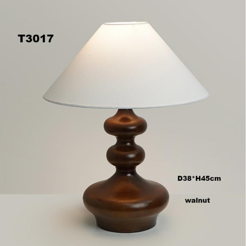 turned wood table lamp 06