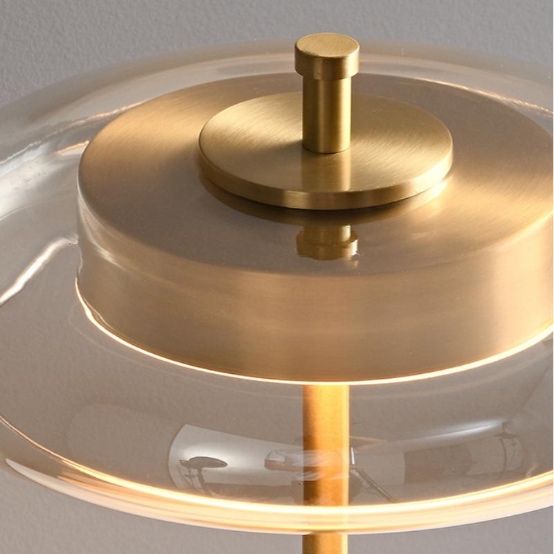 wood and brass table lamp 04