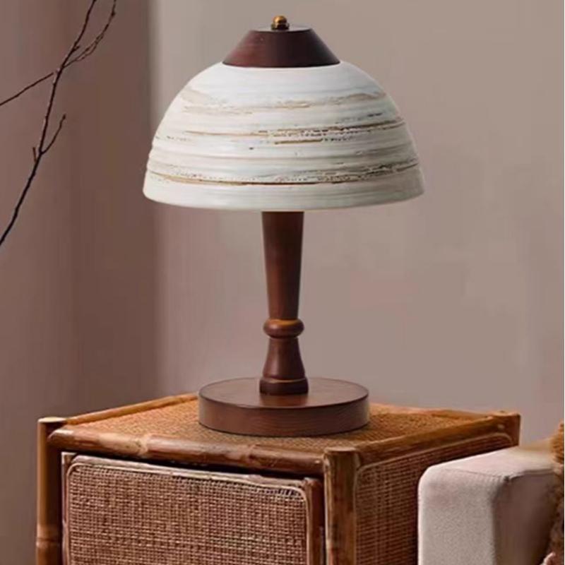 wood and ceramic table lamp 05