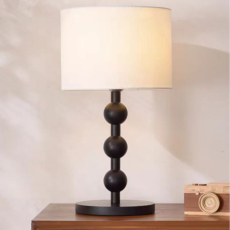 wood beaded table lamp 04