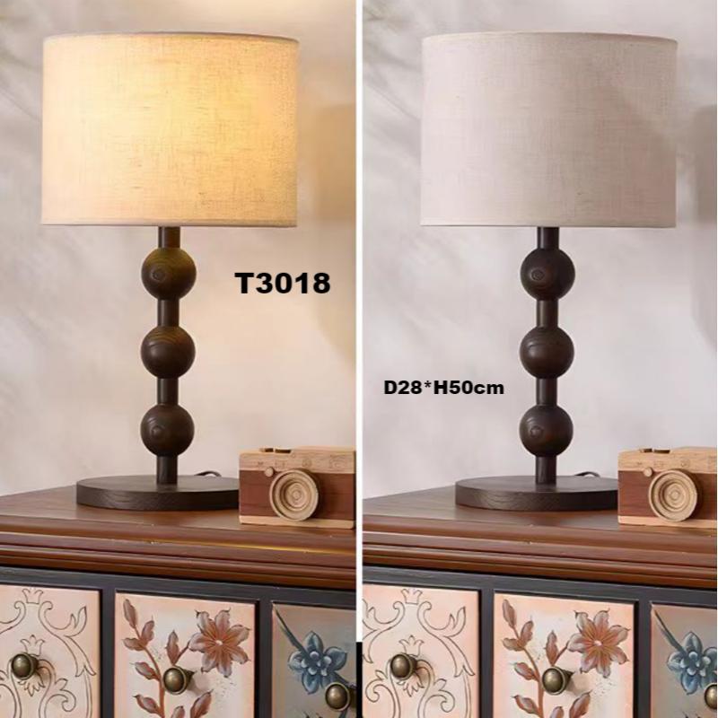 wood beaded table lamp 05