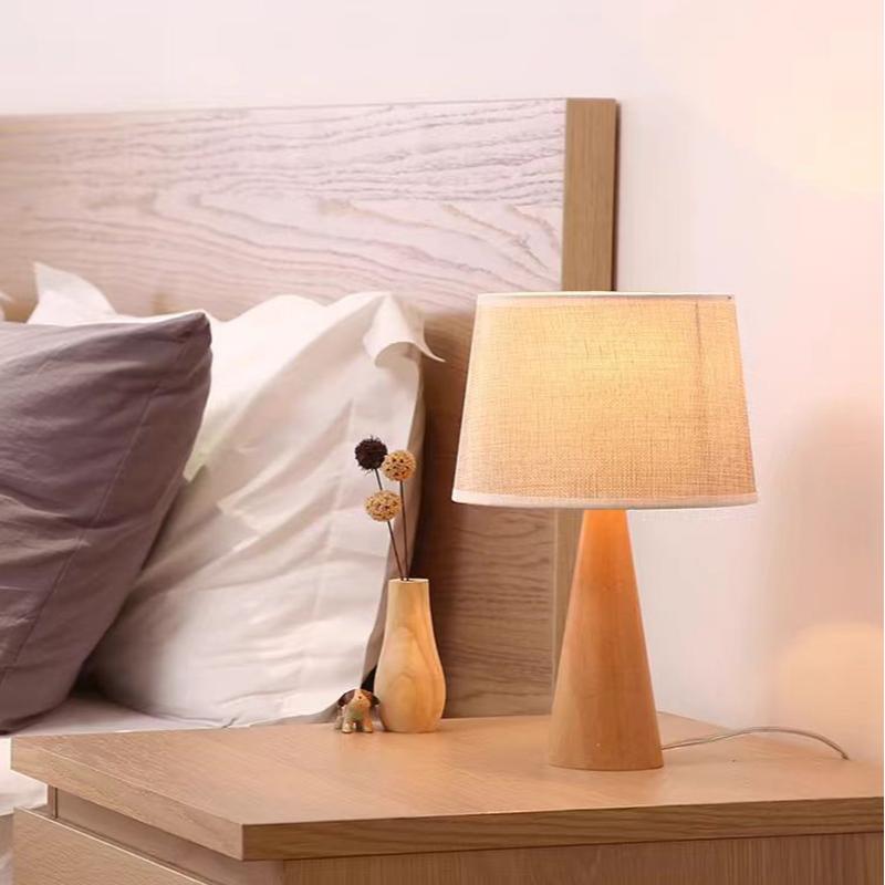 wooden bedside table lamp 05