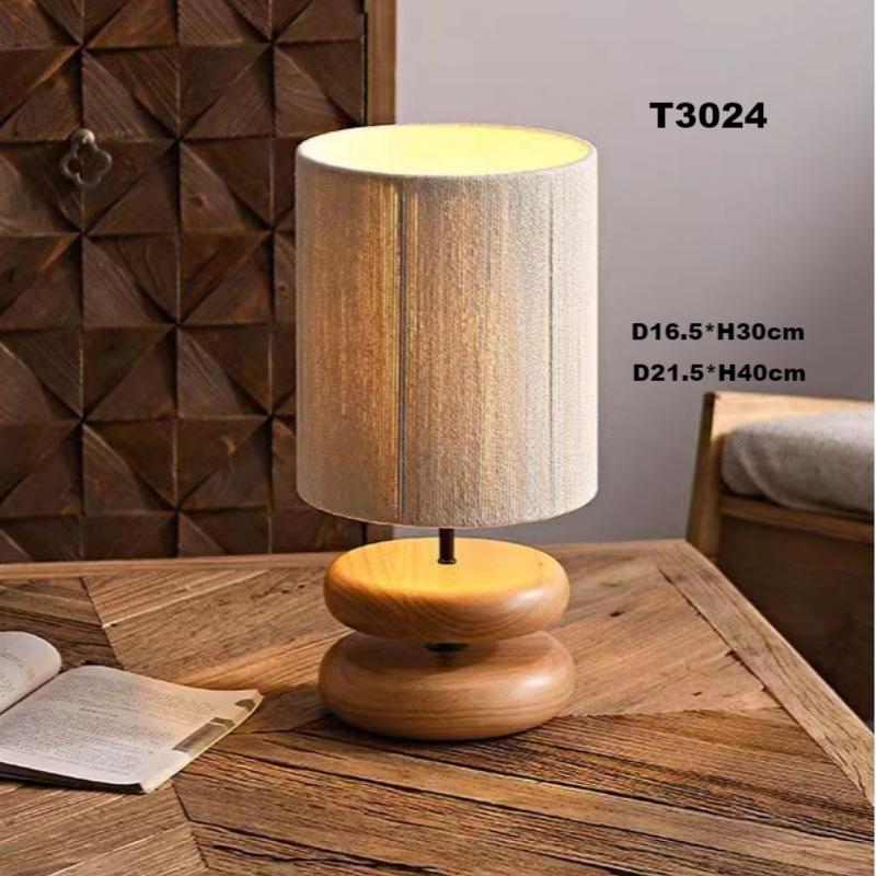 wooden side lamp 01