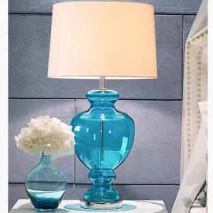 large navy lamp