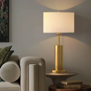 brass table lamps for living room