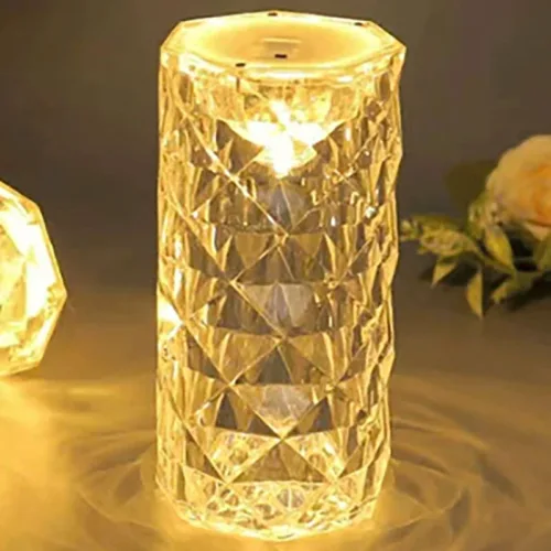 clear acrylic table lamp