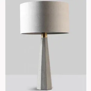 lamp with concrete base 