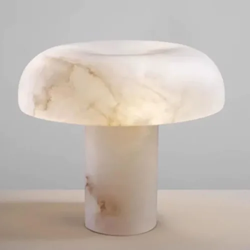 modern alabaster lamp