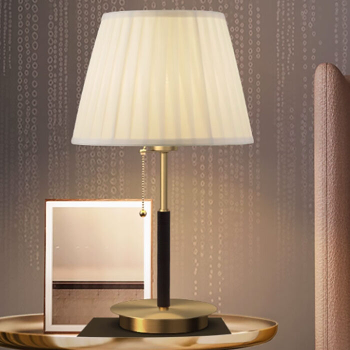 vintage brass bedside lamps