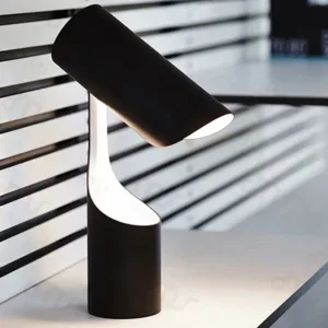 modern black table lamp