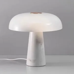 modern white bedside lamp