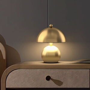 polished brass table lamps