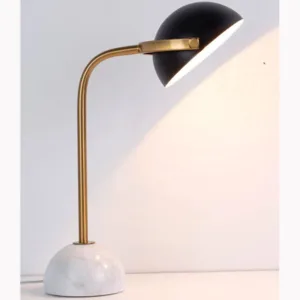 modern black and gold table lamp