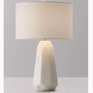 alabaster stone lamp 