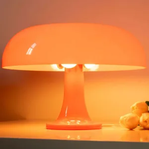 orange mushroom table lamp 