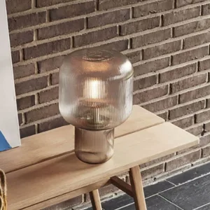 modern glass table lamp