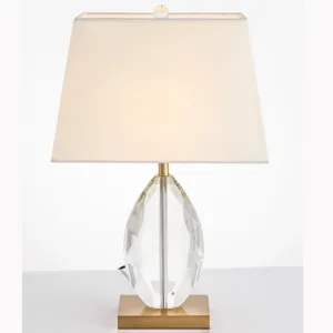 modern crystal table lamp