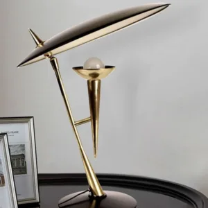 modern metal table lamp