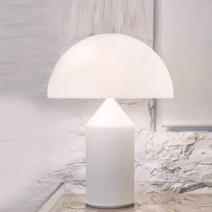 glass mushroom table lamp 