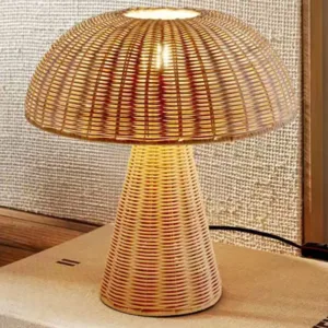 cane table lamp 