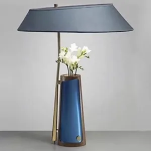 Modern Blue Table Lamp