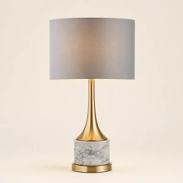 Modern Grey Table Lamp T3-045