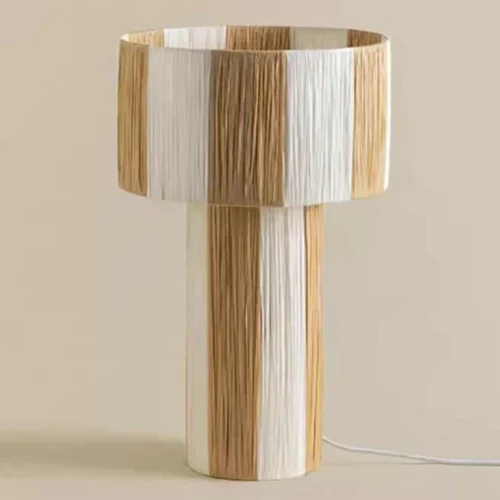 Raffia Table Lamp