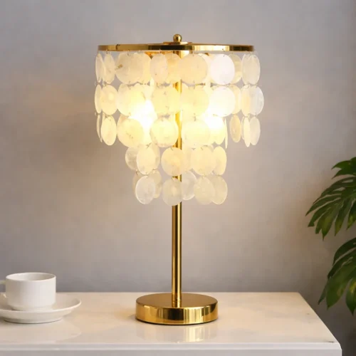 Seashell Table Lamp