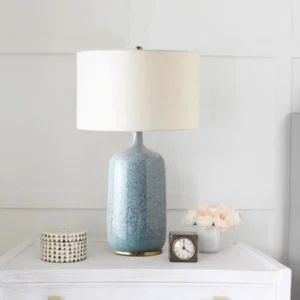 blue table lamps for bedroom