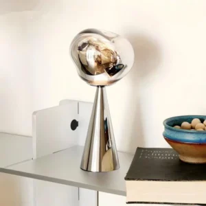 chrome touch table lamp