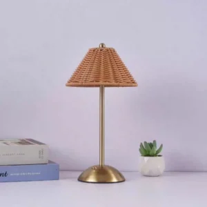 faux bamboo table lamp